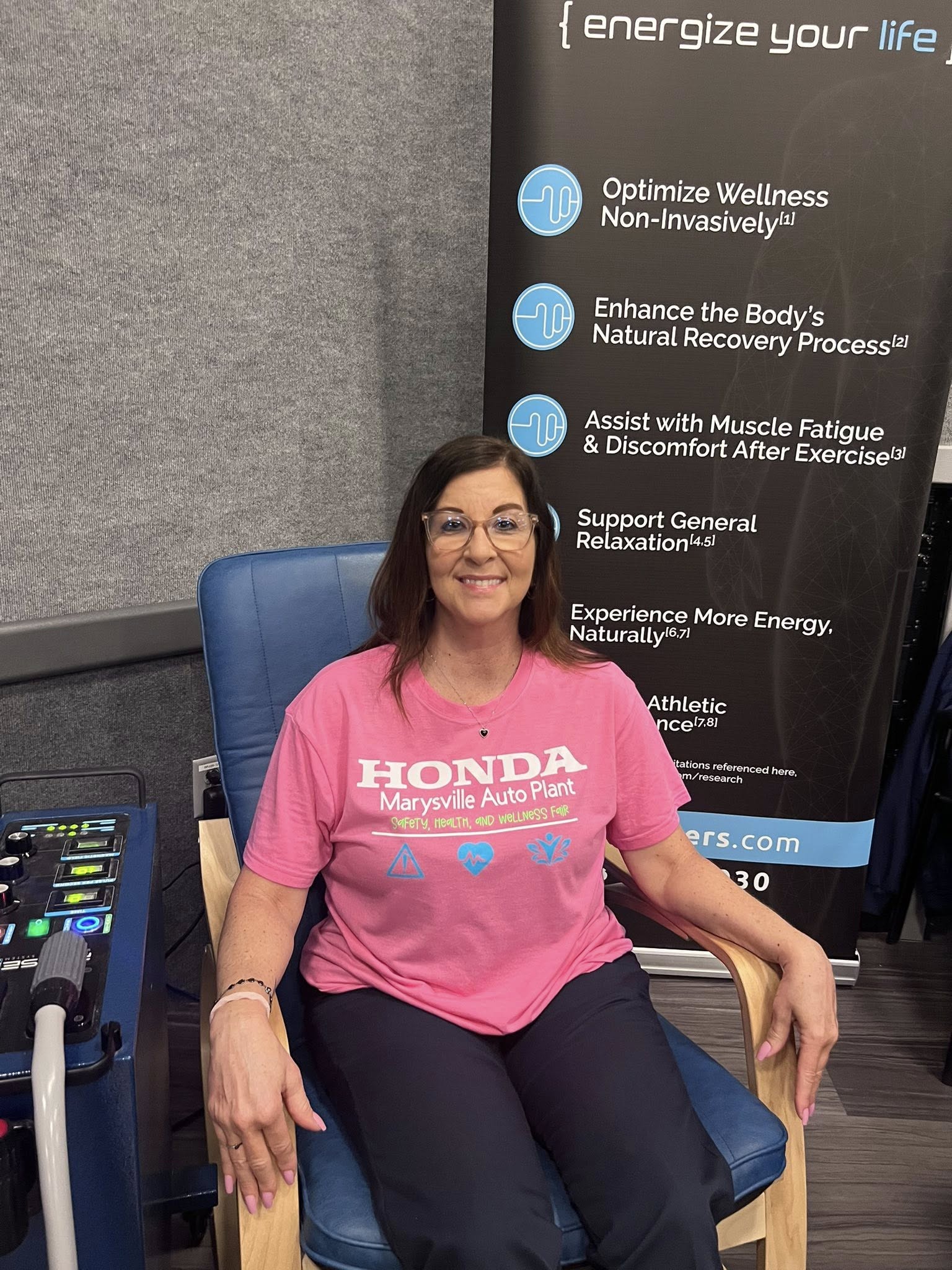 Sweet Dreams Salt Therapy community outreach event