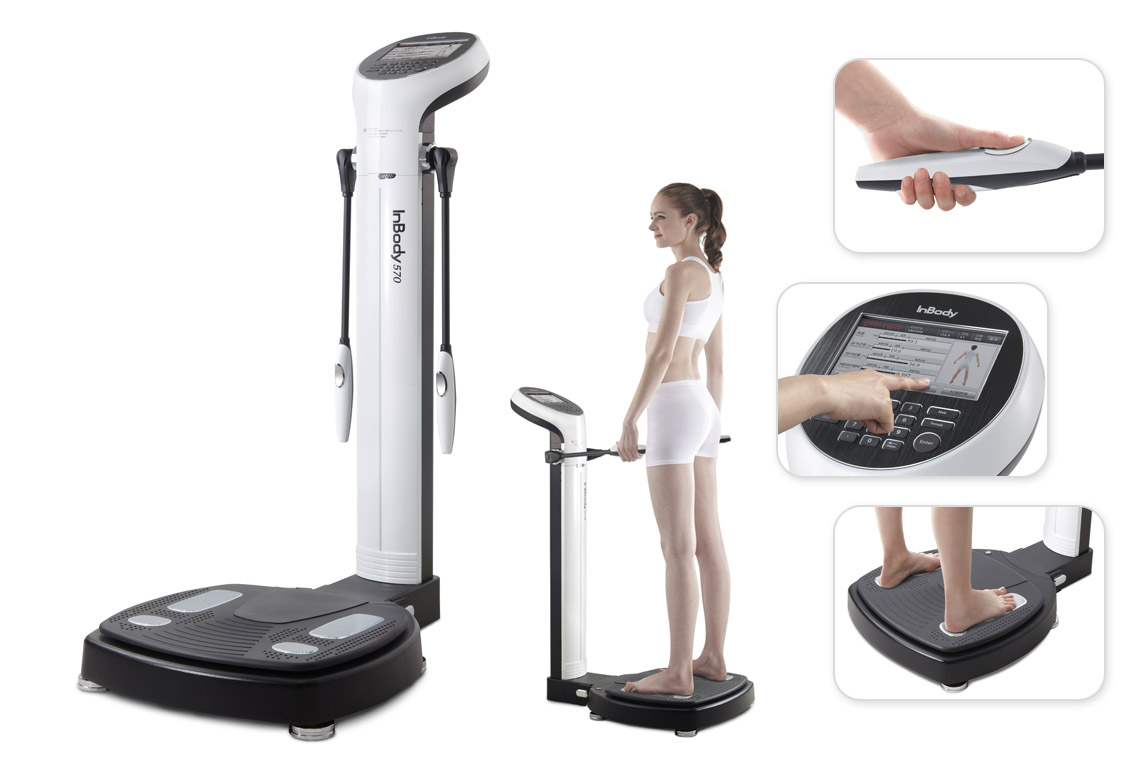 InBody body composition scan used to track red light therapy results